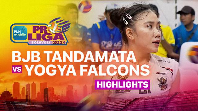 Putri: Bandung BJB Tandamata vs Yogya Falcons - Highlights | PLN Mobile Proliga 2025