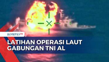Begini Latihan Operasi Laut Gabungan TNI AL di Perairan Bali