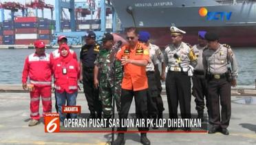 Kabasarnas Resmi Hentikan Operasi Pencarian Korban Lion Air JT 610 - Liputan 6 Terkini