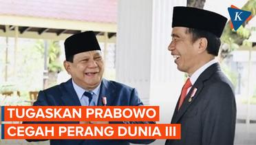 Jokowi Percayakan Diplomasi Prabowo Mujarab Cegah Perang Dunia III