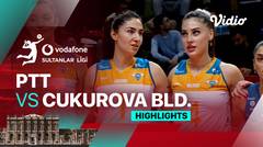 PTT vs Cukurova BLD. - Highlights | Women's Turkish Volleyball League 2023/24