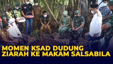 Momen KSAD Dudung Ziarah ke Makam Salsabila di Bandung, Salah Satu Korban dari 3 Oknum TNI AD