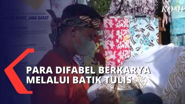 Inspiratif, Para Difabel Asal Jawa Barat Berkarya Melalui Batik Tulis