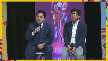 Pesan Erick Thohir untuk Masyarakat Indonesia "Jadilah Tuan Rumah yang Baik" di FIFA U20 World Cup