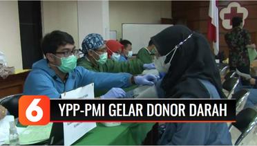 YPP SCTV-Indosiar dan PMI Gelar Donor Darah di Surabaya | Liputan 6