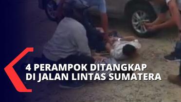 Polres Batu Bara Tangkap Empat Perampok Uang Ratusan Juta, Pelaku Diserahkan ke Polda Aceh