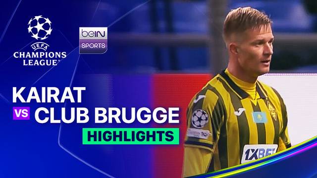 Kairat vs Club Brugge - Highlight | UEFA Champions League 2025/26