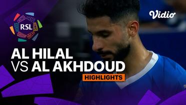 Al Hilal vs Al Akhdoud - Highlights | ROSHN Saudi League 2023/24