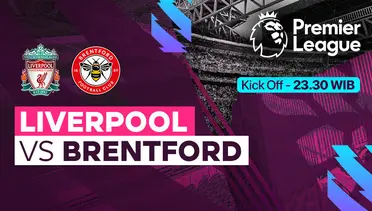 Live Streaming Liverpool vs Brentford pada Liga Inggris (EPL) 2022/2023 pada Sabtu, 6 Mei 2023, jam 21:00 WIB via Vidio - Siaran langsung aksi persaingan tim-tim sepak bola terbaik Inggris dalam memperebutkan gelar juara di ajang Premier League musim 2022-23.