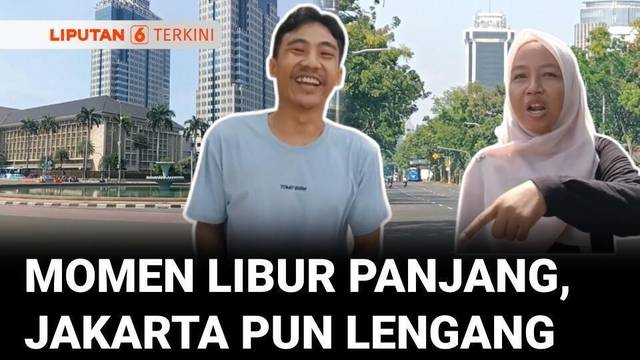 Ditinggal Warga Liburan Natal ke Luar Kota, Lalu Lintas Ibu Kota pun Lengang | Liputan 6