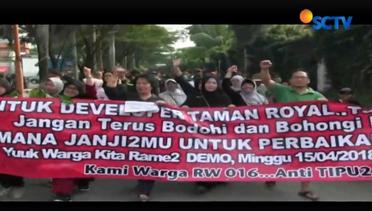 Jalan Rusak, Ratusan Warga Taman Royal 1 dan 3 Tangerang Unjuk Rasa - Liputan6 Siang