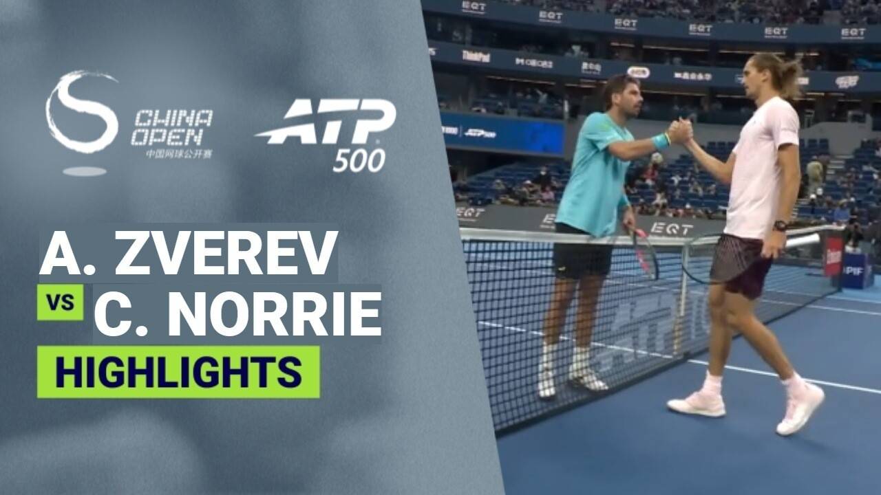 Alexander Zverev vs Cameron Norrie - Round 1 (Capital Group Diamond) | ATP 500: China Open 2026