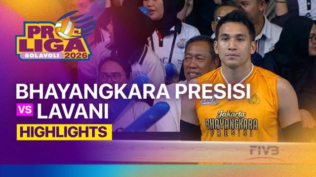 Gold Final Putra: Jakarta Bhayangkara Presisi vs Jakarta Lavani Livin Transmedia - Game 2 - Highlight | Proliga 2026