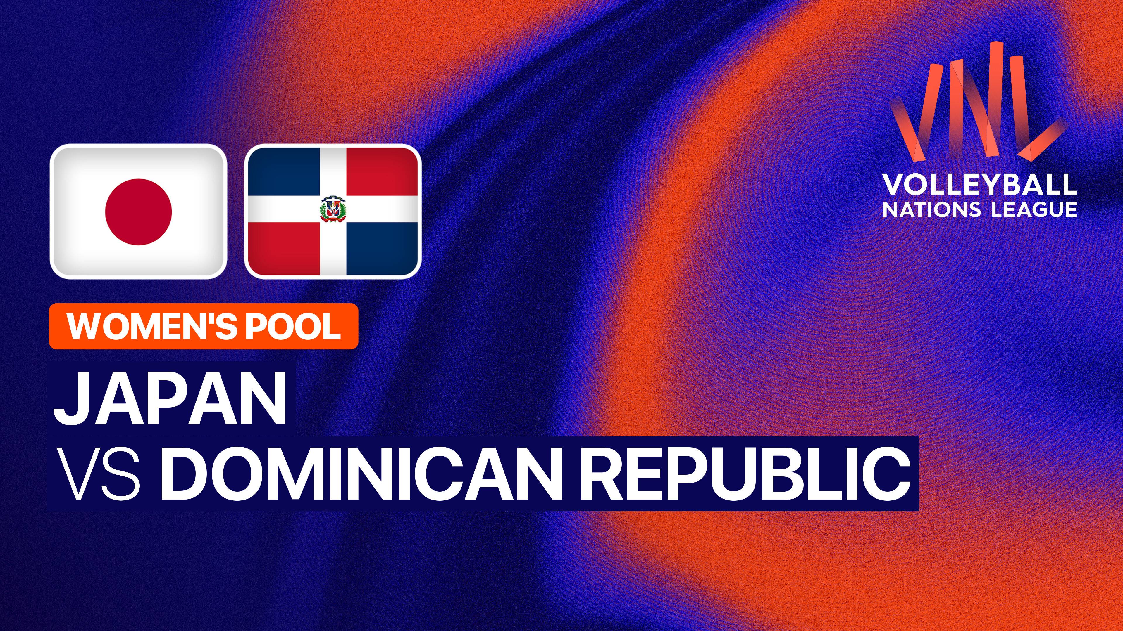 Japan vs Dominican Republic