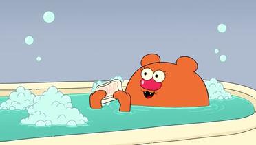 New Experience with Beary Nice & Hot Dog Person- Bath - Uncle Grandpa