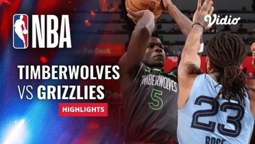 Minnesota Timberwolves vs Memphis Grizzlies - Highlights | NBA Regular Season 2023