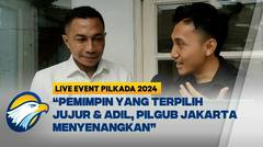 LIVE EVENT - Hasil Quick Count 10% di Pilgub Jakarta, Dharma Pongrekun: Pilgub Jakarta Menyenangkan