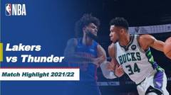 Match Highlight | Milwaukee Bucks vs Detroit Pistons | NBA Regular Season 2021/22