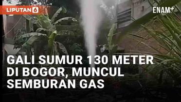 Viral Semburan Gas Muncul di Sukaraja Kabupaten Bogor, Berawal dari Gali Sumur 130 Meter