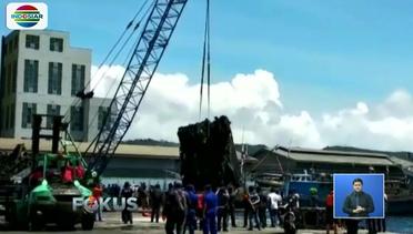 Kapal Terbakar, Proses Evakuasi Petugas Terkendala Banyak Lumpur di Pelabuhan Bitung - Fokus