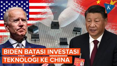 Tok! Biden Resmi Batasi AS Investasi Teknologi Ini ke China