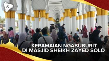 Menghabiskan Waktu Jelang Berbuka di Masjid Sheikh Zayed Solo