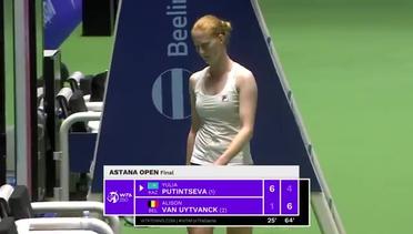 Match Highlights | Alison Van Uytvanck vs Yulia Putintseva | Astana Open 2021