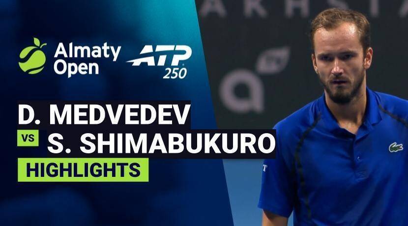 Daniil Medvedev vs Sho Shimabukuro - Round 2 | ATP 250: Almaty Open 2026