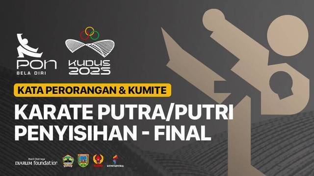Karate - Penyisihan-Final Kata Perorangan & Kumite (Putra/Putri) - Full Match | PON Bela Diri Kudus 2025