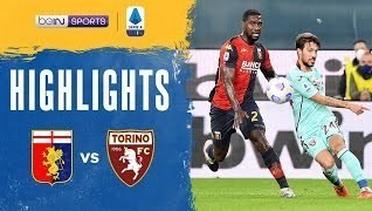 Match Highlight |  Genoa 1 vs 2 Torino | Serie A 2020