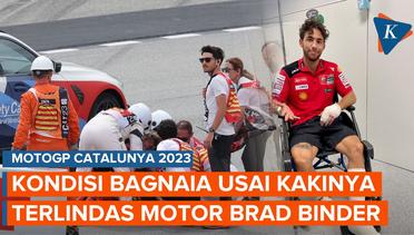 Kondisi Kaki Bagnaia Usai Kecelakaan di MotoGP Catalunya 2023
