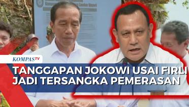 Jadi Tersangka Pemerasan SYL, Jokowi Minta Firli Bahuri Patuhi Proses Hukum