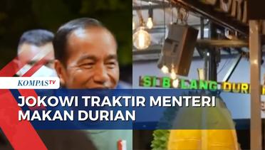 Timnas Menangkan Medali Emas, Jokowi Traktir Para Menteri Makan Durian!
