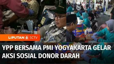 YPP Bersama PMI Yogyakarta Gelar Aksi Sosial Donor Darah di Masjid Gedhe Kauman | Liputan 6
