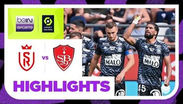 Reims vs Brest - Highlights  | Ligue 1 2023/2024