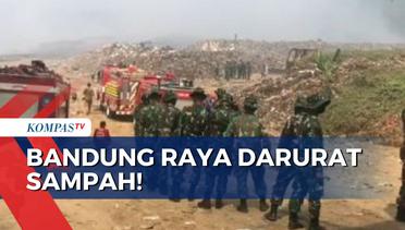 Sudah 13 Hari TPA Sarimukti Terbakar, 4 Kabupaten di Bandung Raya Darurat Sampah