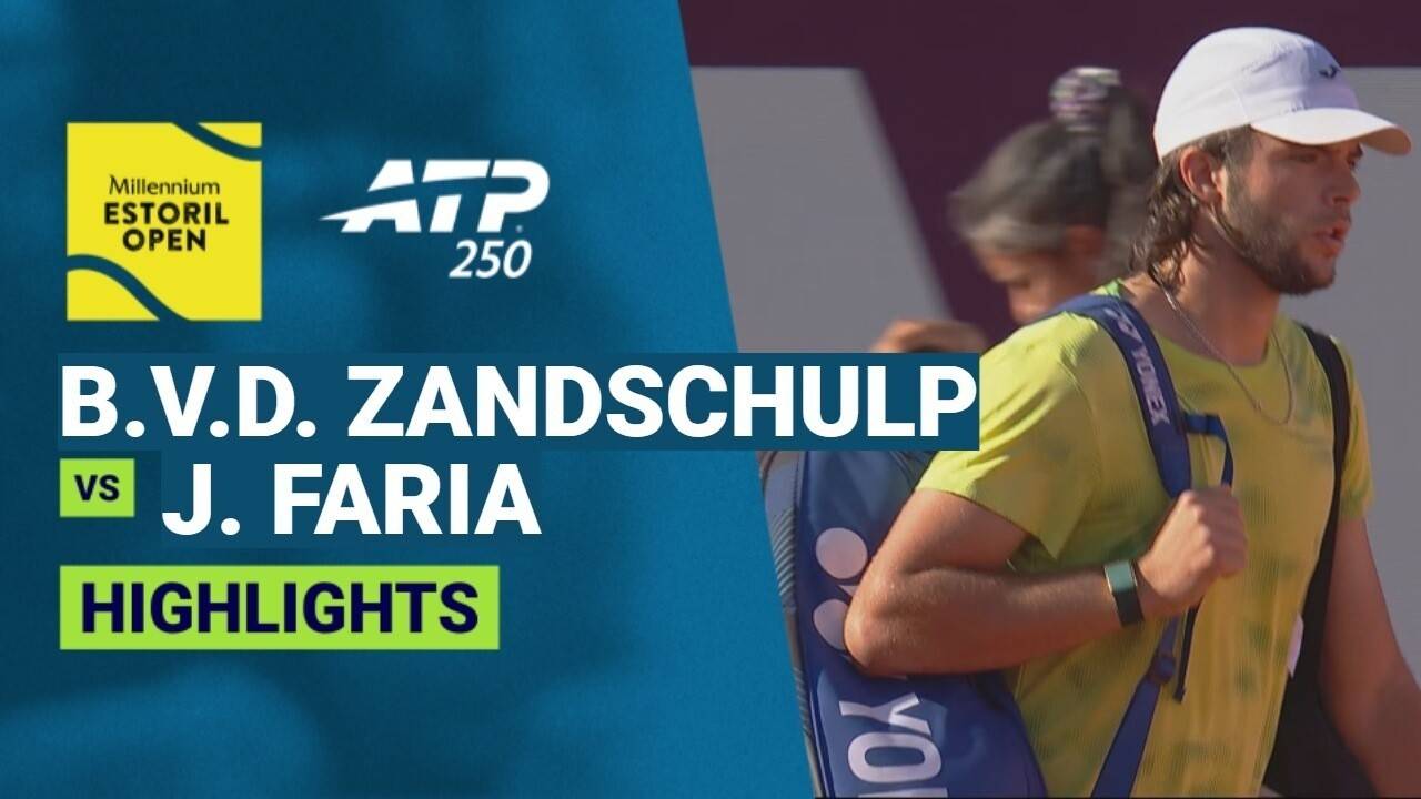Botic van de Zandschulp vs Jaime Faria - Round 1 | ATP 250: Millennium Estoril Open 2026