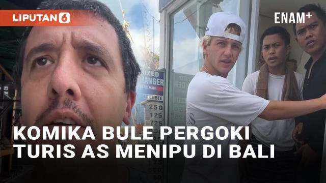 Viral Komika Bule Pergoki Turis AS Menipu di Bali, Modus Dompet Tertinggal