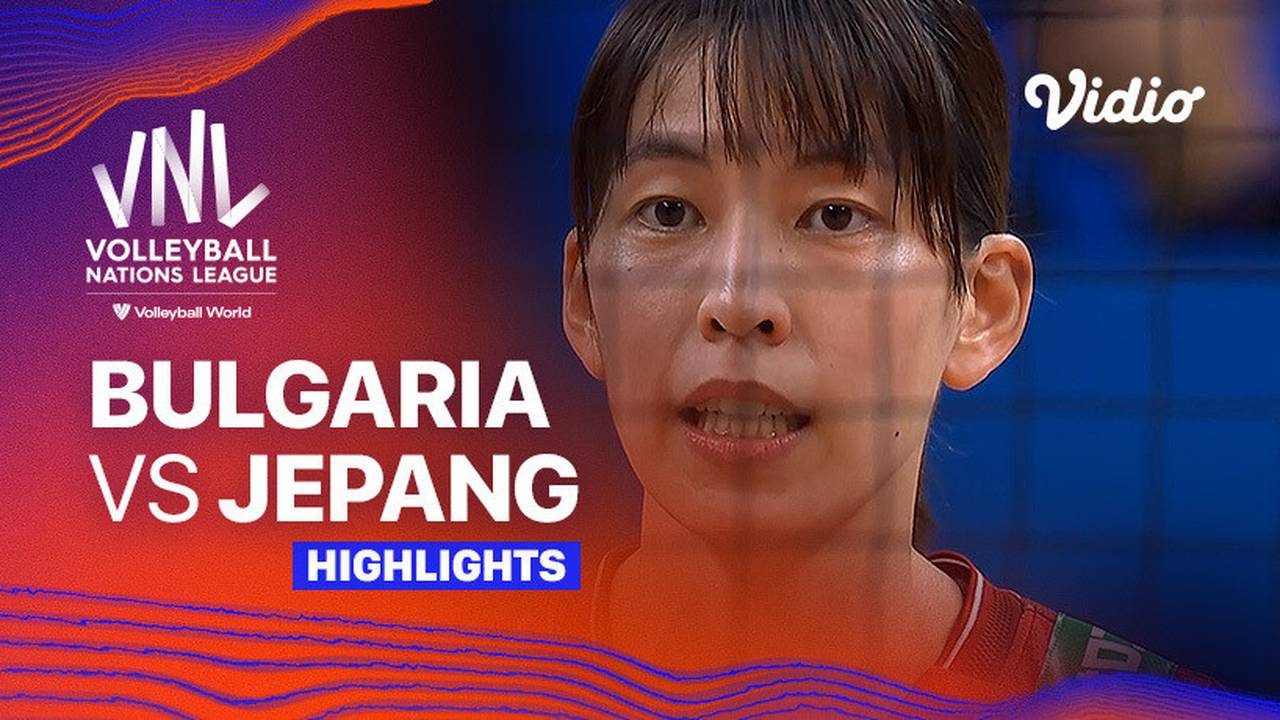 Bulgaria vs Jepang Highlights Women's Volleyball Nations League 2024 Vidio