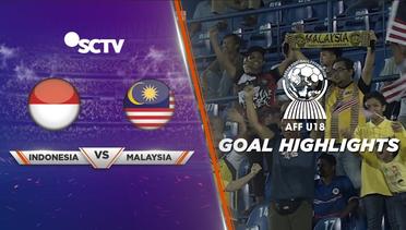 Indonesia (3) vs Malaysia (4) - Goal Highlights | AFF U18 2019