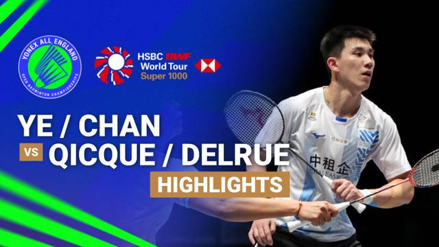 Ye Hong Wei/Nicole Gonzales Chan (TPE) vs Thom Gicquel/Delphine Delrue (FRA) - Highlight | YONEX All England Open Badminton Championships 2026