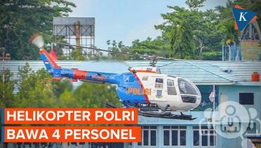 Helikopter Polri Yang Hilang di Babel Bawa 4 Personel