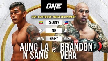 Aung La N Sang vs. Brandon Vera | Full Fight Replay