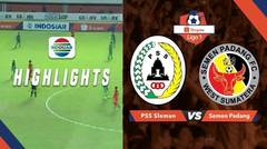 Half-Time Highlights: PSS Sleman vs Semen Padang | Shopee Liga 1