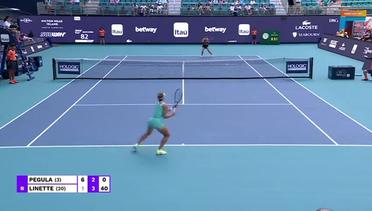 Jessica Pegula vs Magda Linette - Highlights | WTA Miami Open 2023