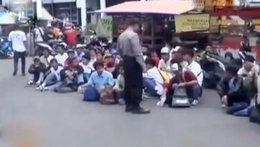 Guna Mencegah Tawuran, Polisi Razia Pelajar di Warung Jambu Bogor