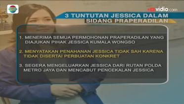 Sidang Perdana Praperadilan Jessica - Fokus Sore 23/02/16