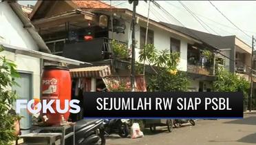 Masuk Zona Merah Covid-19, Sejumlah RW di Jakarta Siap PSBL