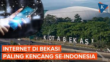 Wow! Kecepatan Internet di Bekasi Kalahkan Jakarta