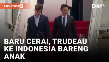 Ditemani Anak, PM Kanada Justin Trudeau Hadiri KTT ke-43 ASEAN
